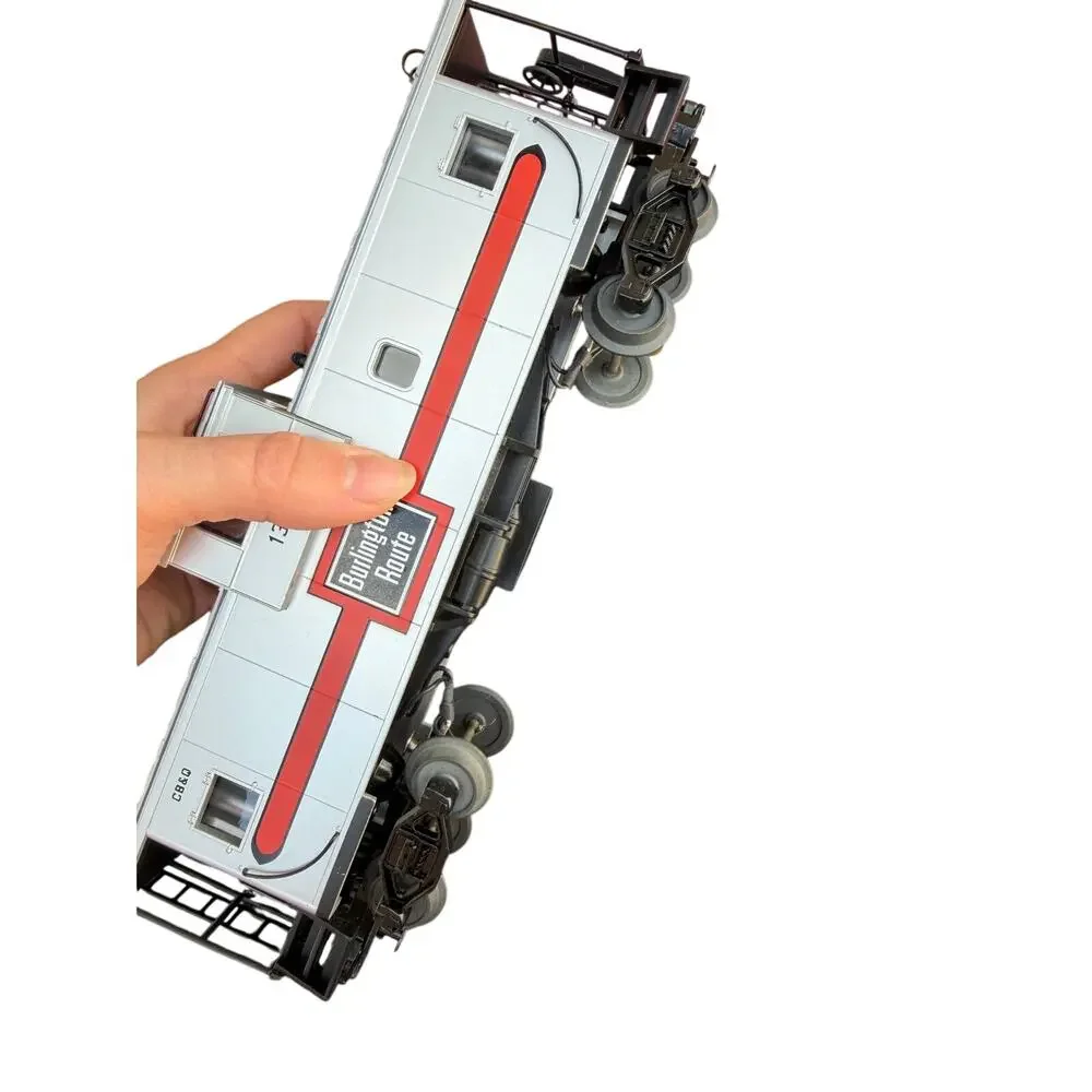 MTH Premier O Scale Burlington Route Extended Vision Caboose
